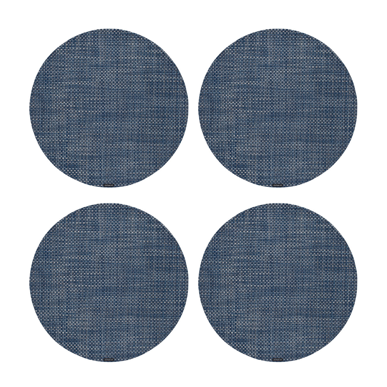 Basketweave Placemats - Denim Basketweave Placemats - Denim