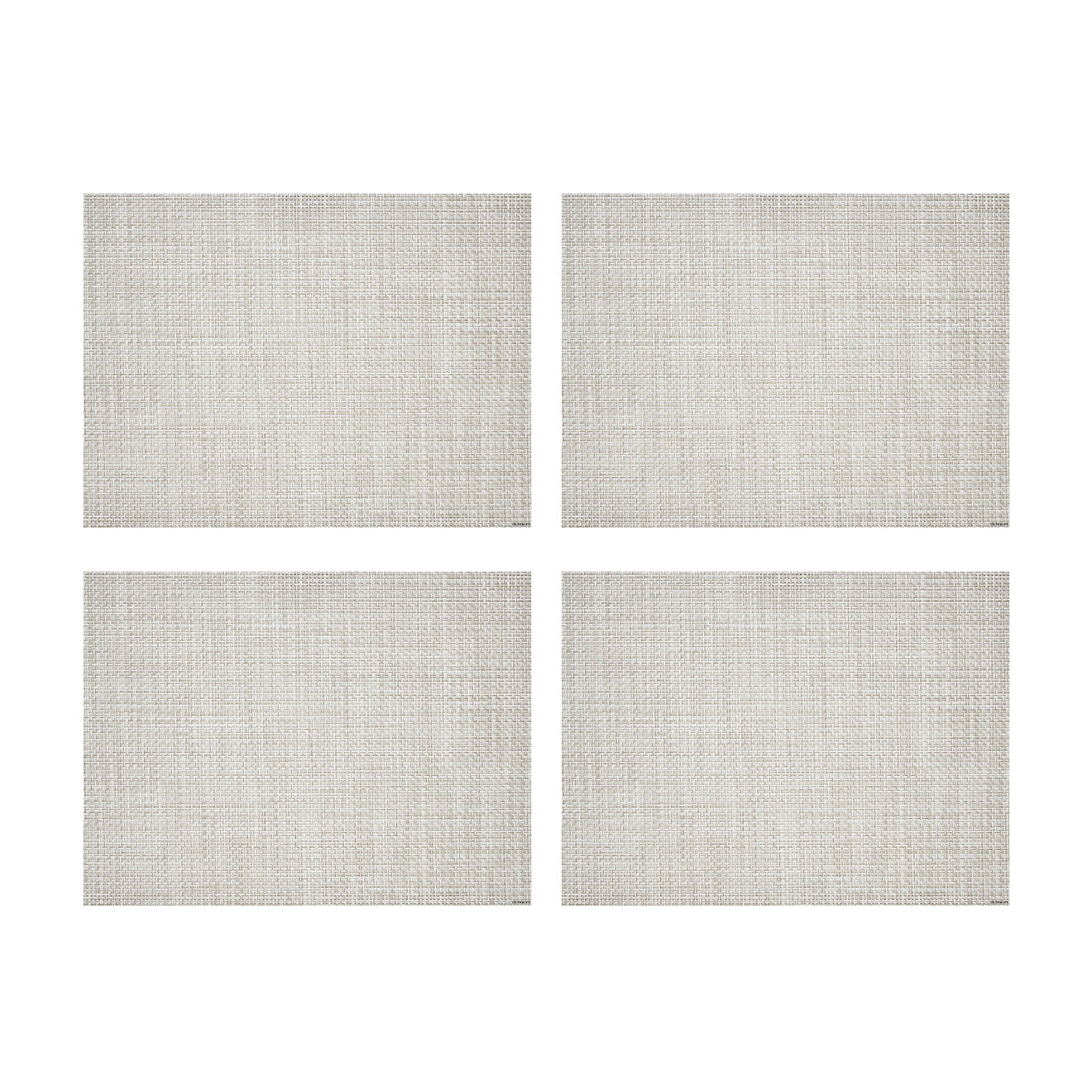 CHILEWICH 36x49 BASKET WEAVE wainut_D　4枚 Basketweave Placemats | Chilewich