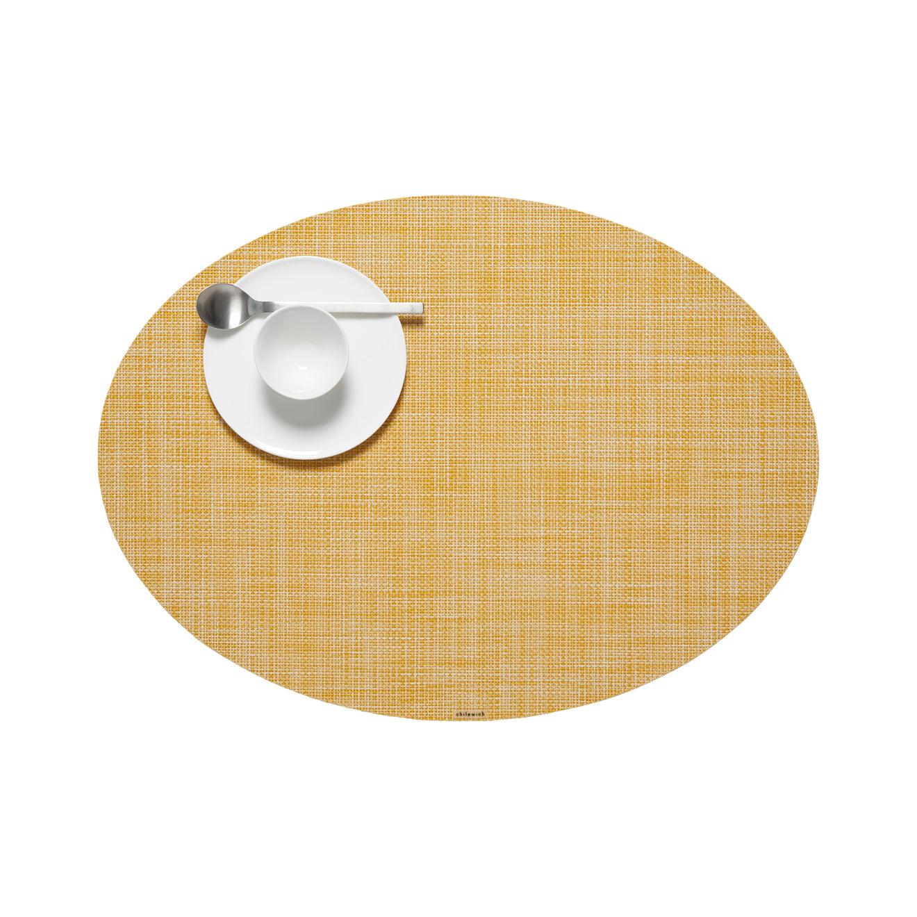 Mini Basketweave Placemats - Ochre