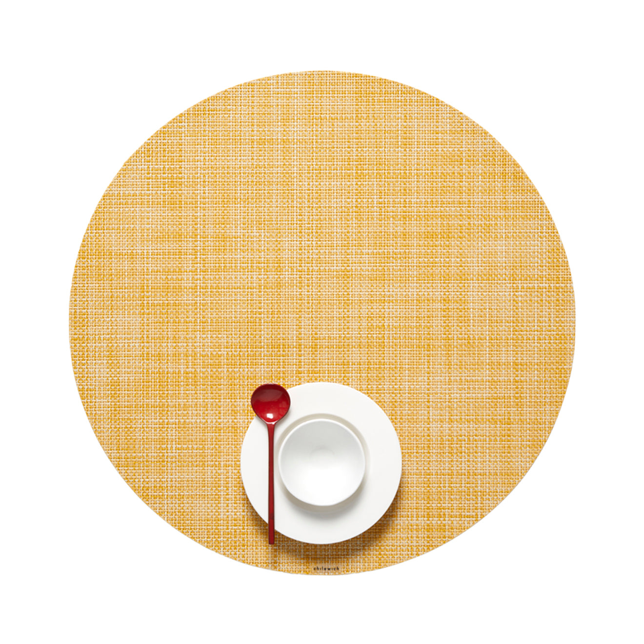 Mini Basketweave Placemats - Ochre