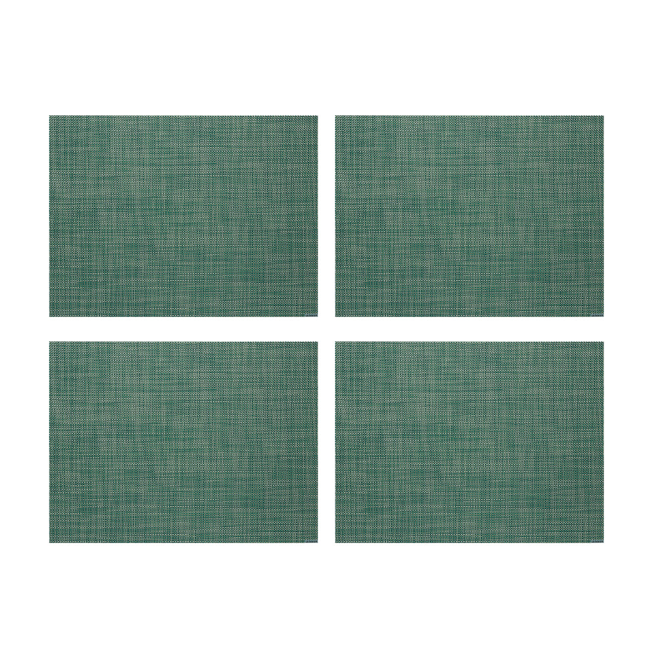 Mini Basketweave Placemats - Ivy