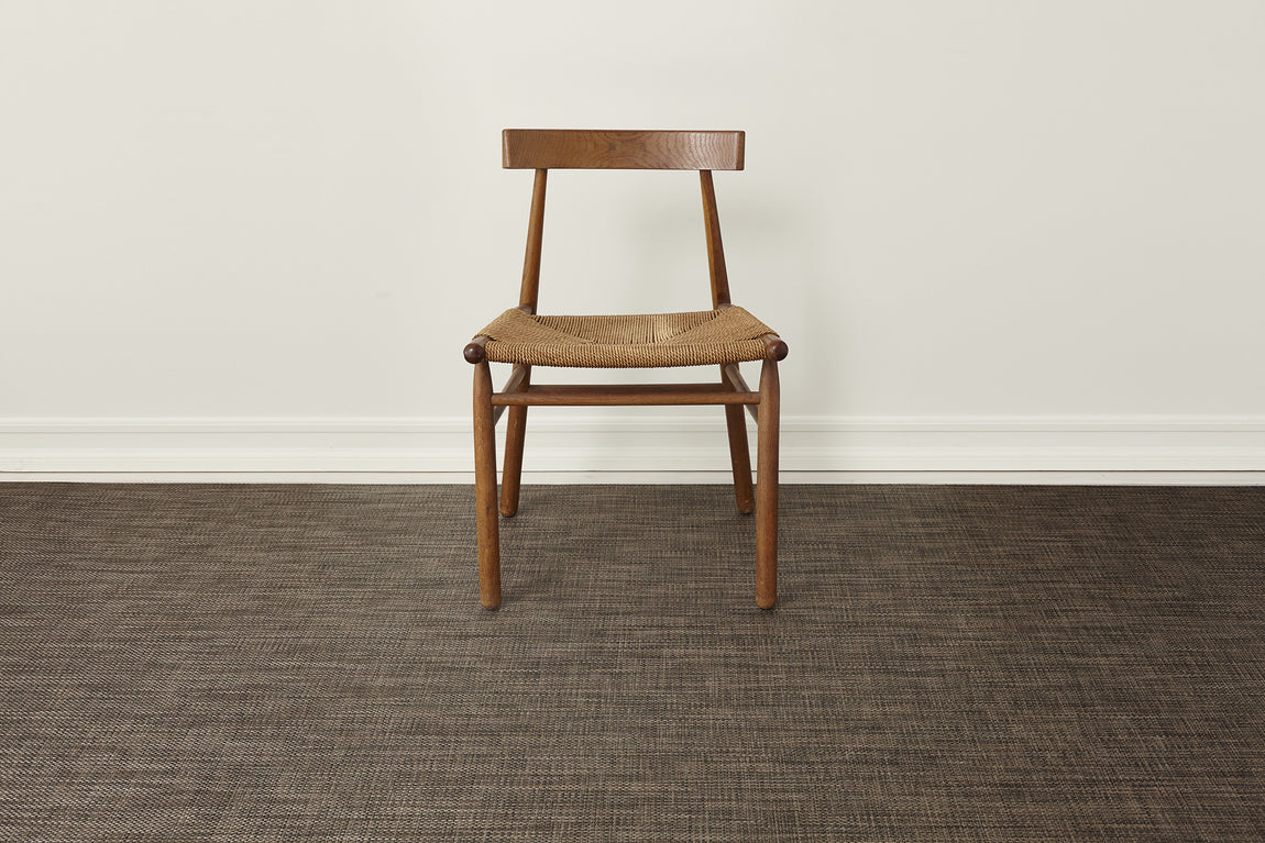 Basketweave Installed Flooring - Earth