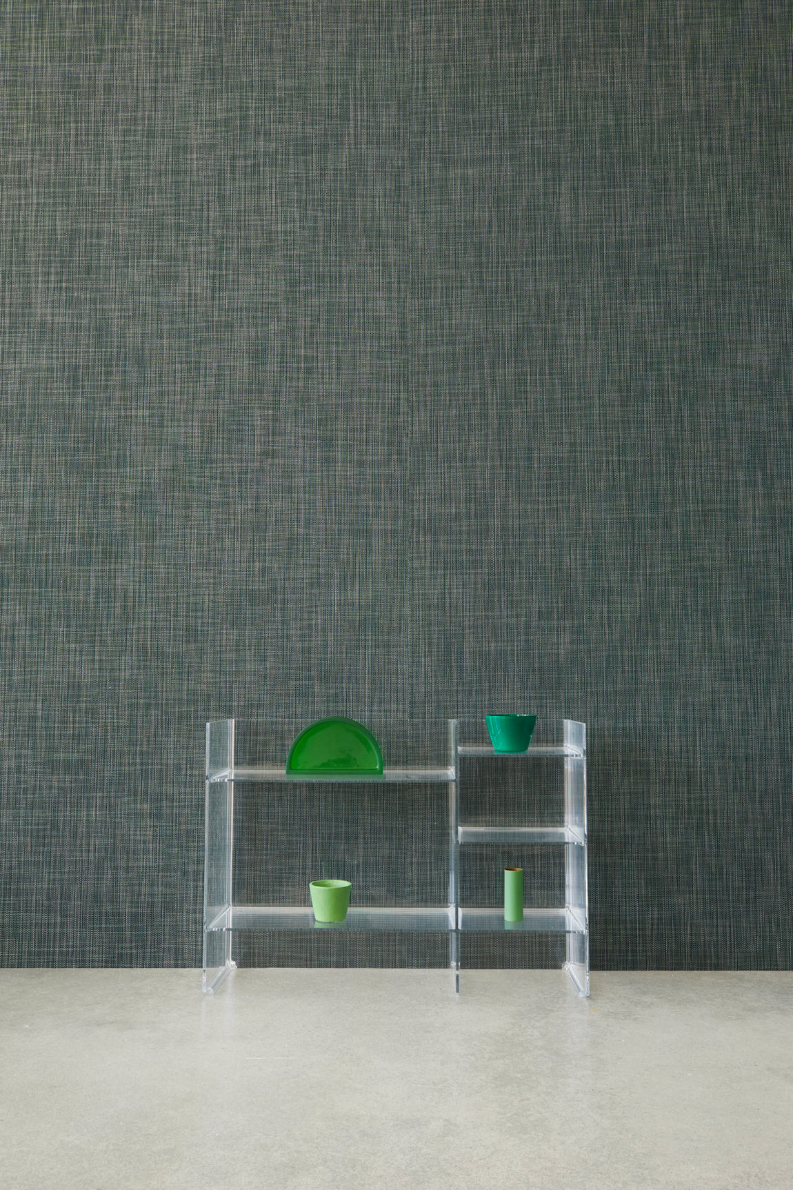 Ikat Wall Textiles - Dark Green