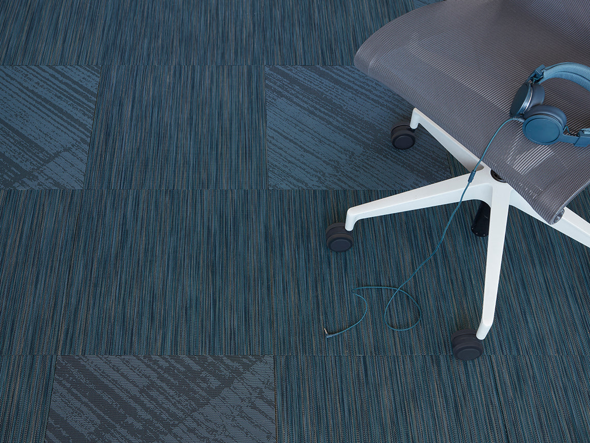 Chime Installed Flooring - Cerulean