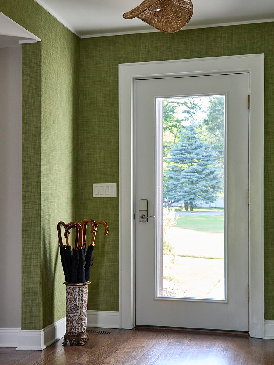 Mini Basketweave Wall Textiles - Dill