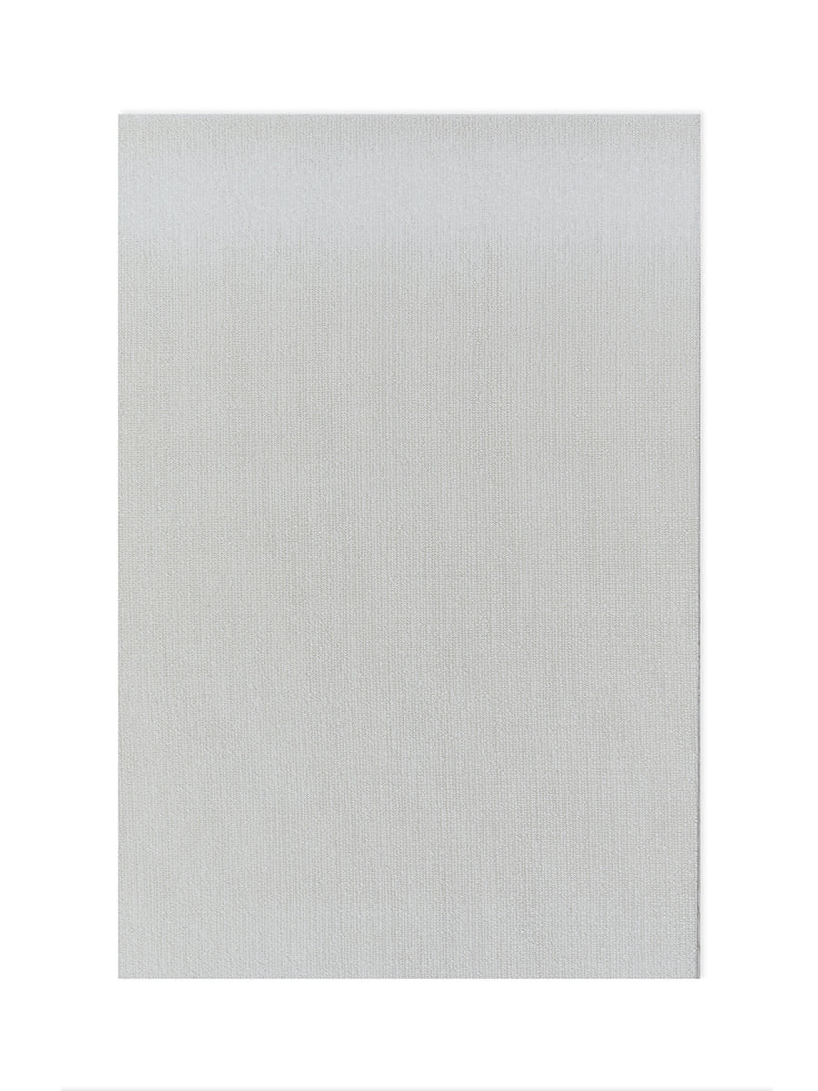 Solid Shag Mats - Super White View 1
