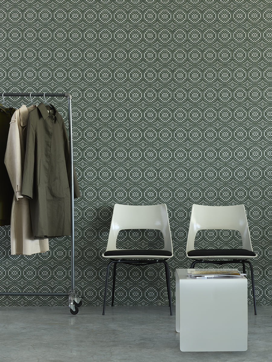 Overshot Wall Textiles - Thyme