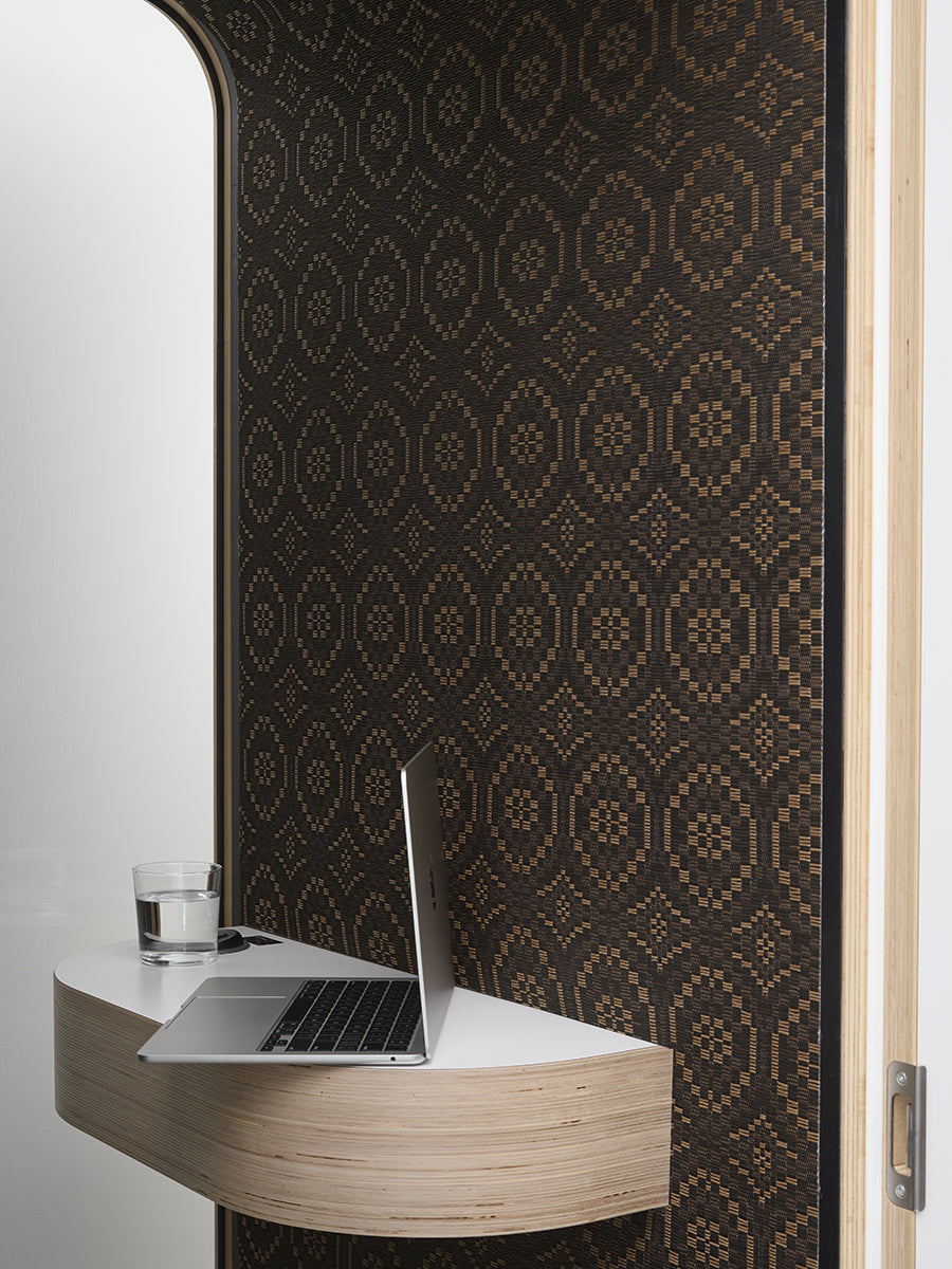 Overshot Wall Textiles - Tiger Eye