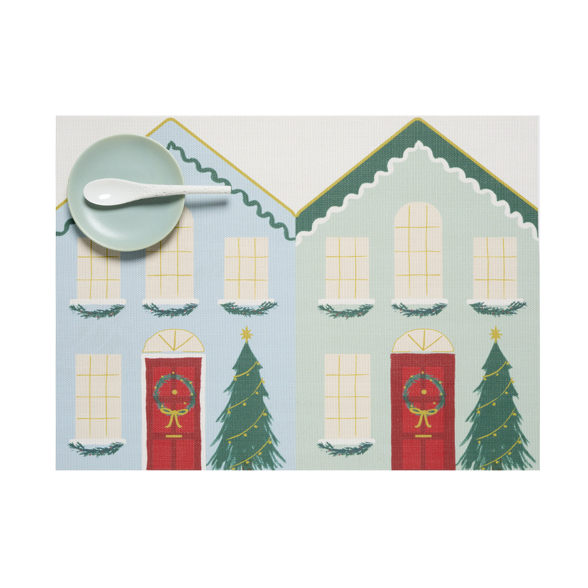 Festive Houses Placemats View 1