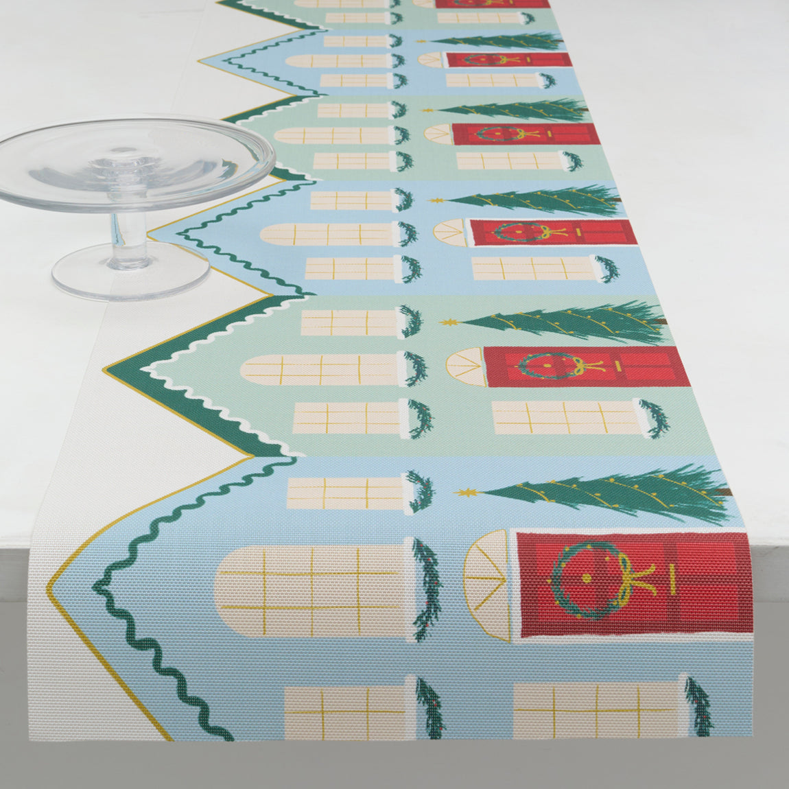 Festive Houses Table Runners View 1
