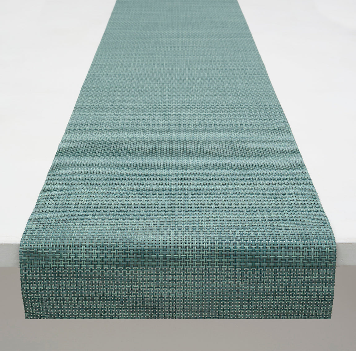 Basketweave Table Runners - Celadon