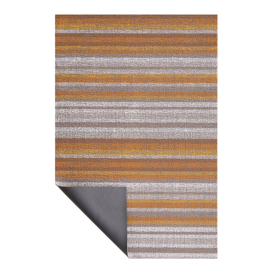 Horizon Stripe Shag Mats - Desert