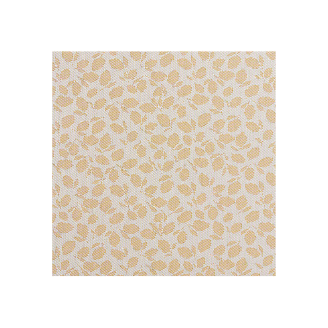Lemon Leaves Rug Samples - Goldenrod View 1