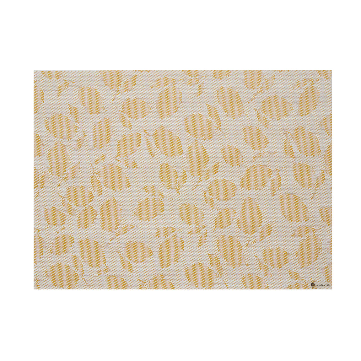 Lemon Leaves Placemats - Goldenrod