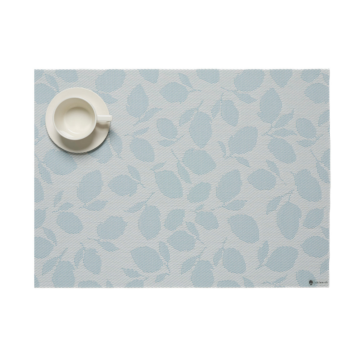 Lemon Leaves Placemats - Robin's Egg View 1