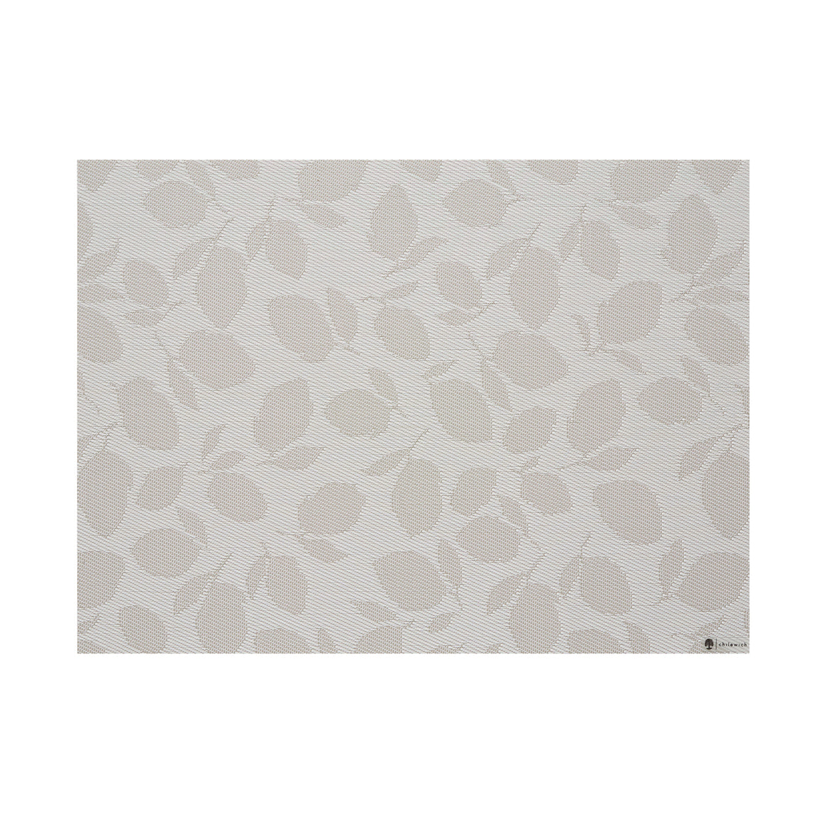 Lemon Leaves Placemats - Steel Wool