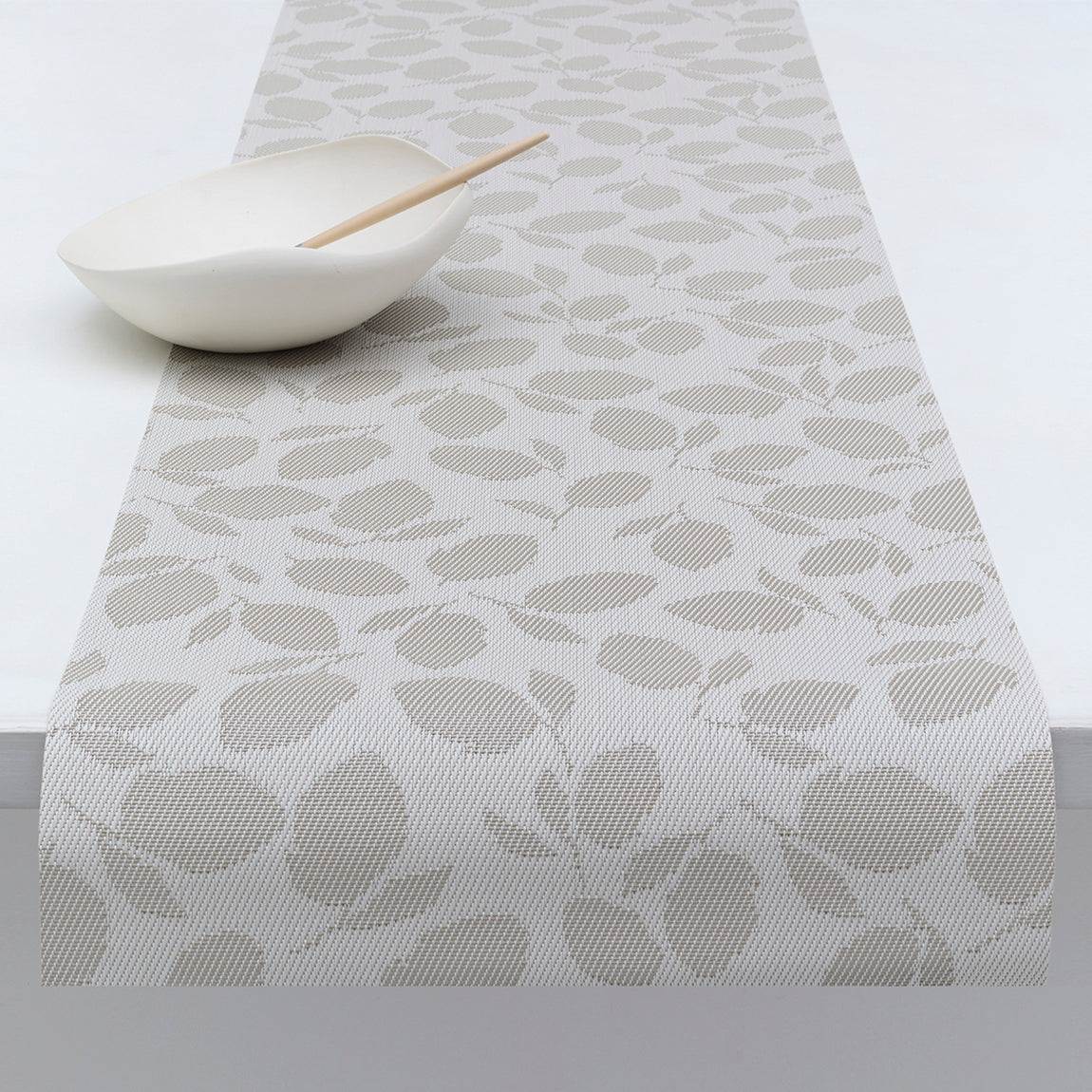 Lemon Leaves Table Runners - Steel Wool View 1