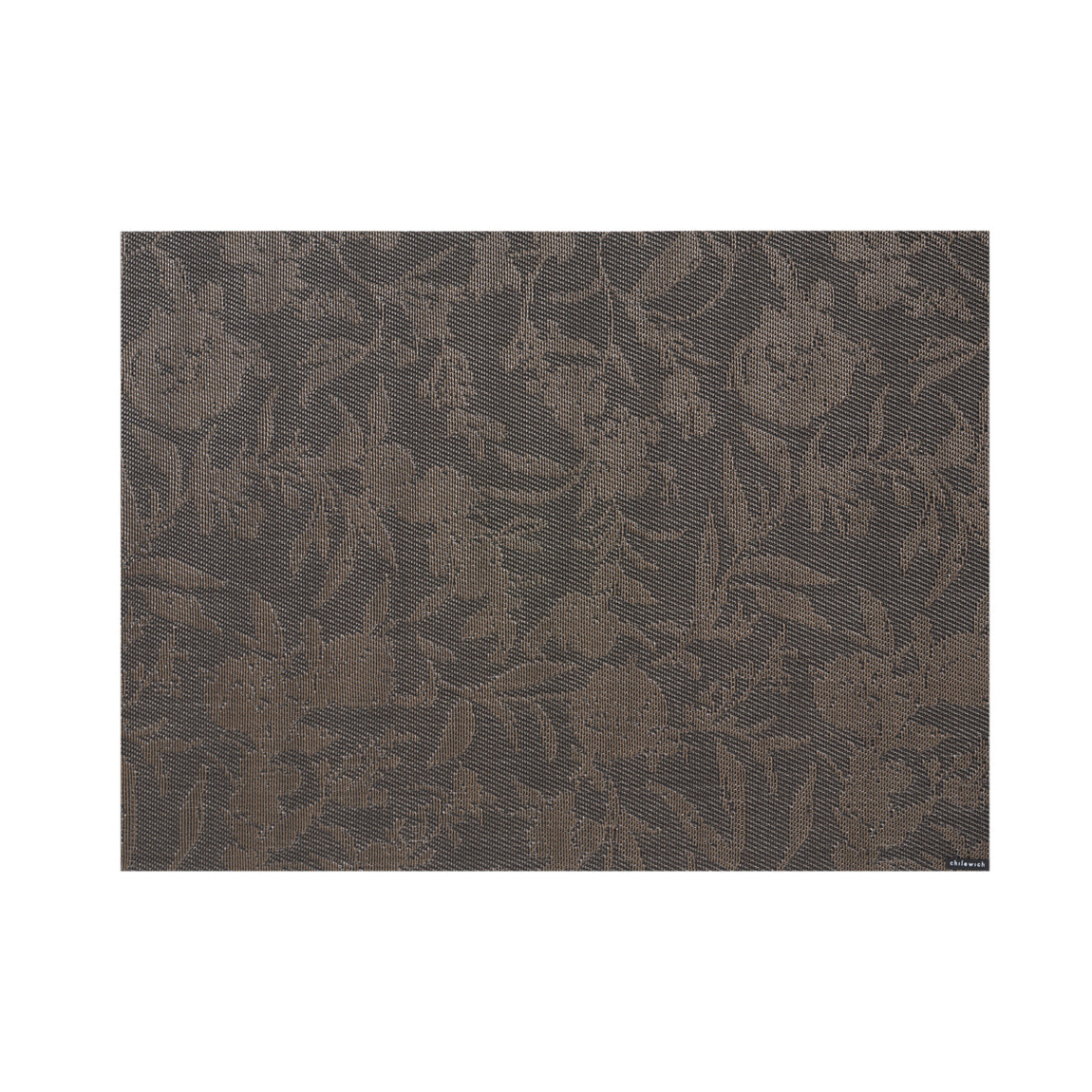 Sunprint Floral Placemats - Deep Brown
