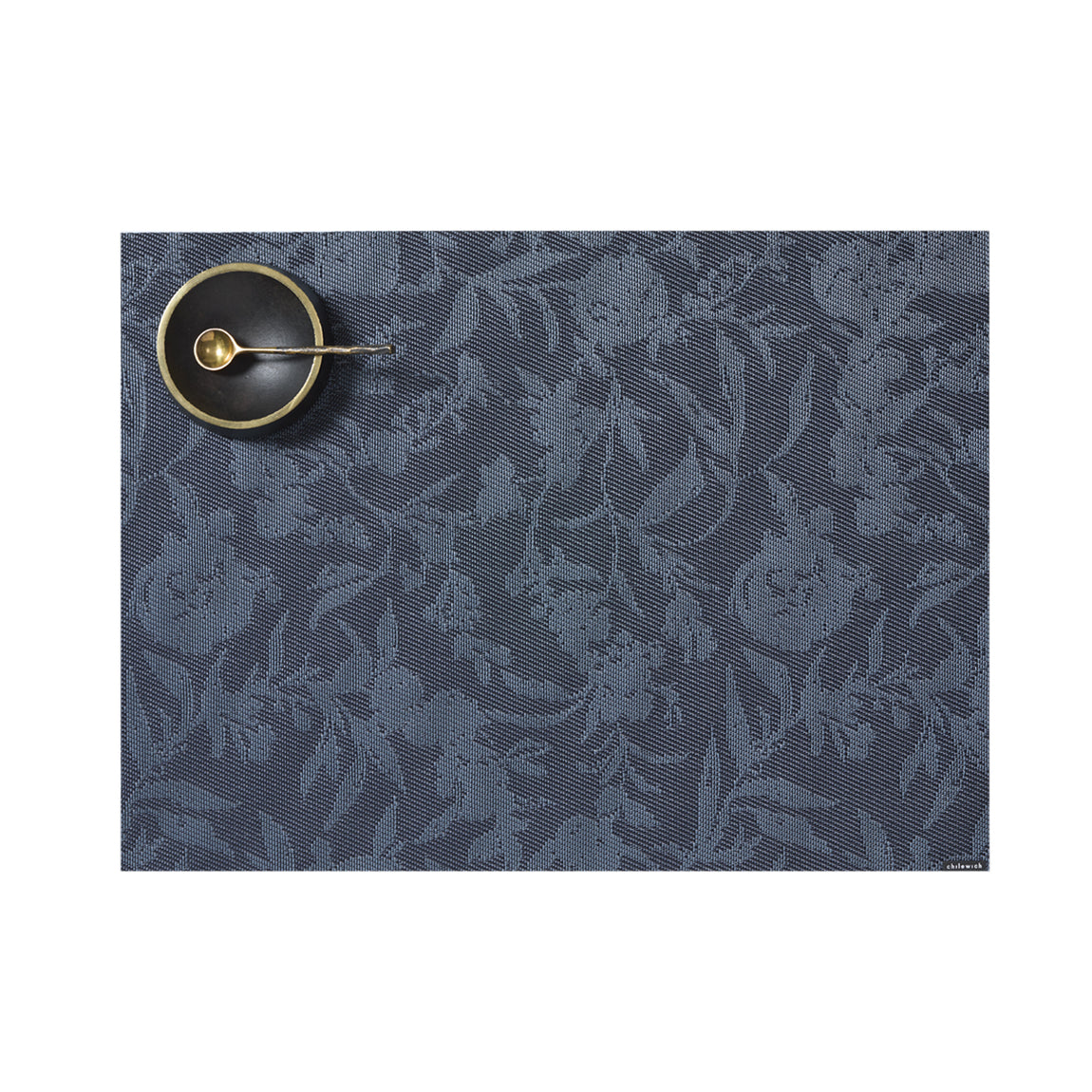 Sunprint Floral Placemats - Deep Indigo View 1