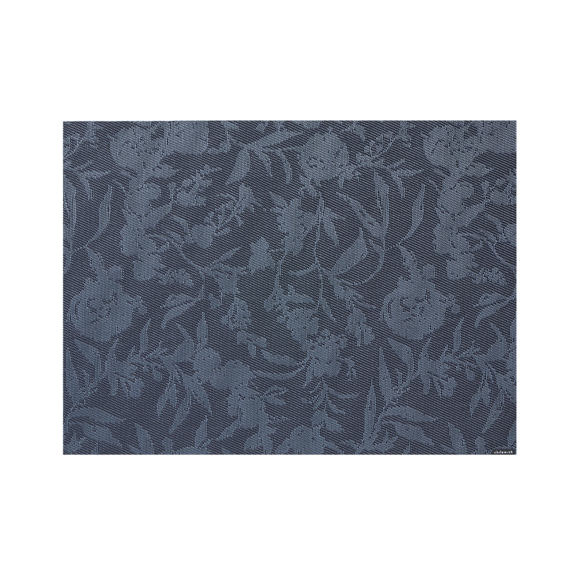 Sunprint Floral Placemats - Deep Indigo