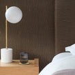 Detail image of Chilewich woven material showcasing texture, color, and pattern of the terrastrand yarn weave.