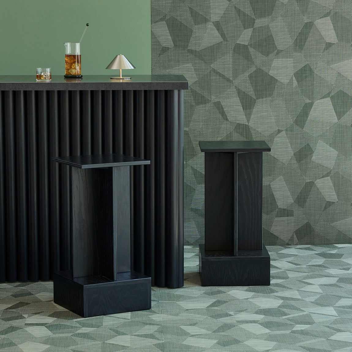 Geo Installed Flooring - Olivine