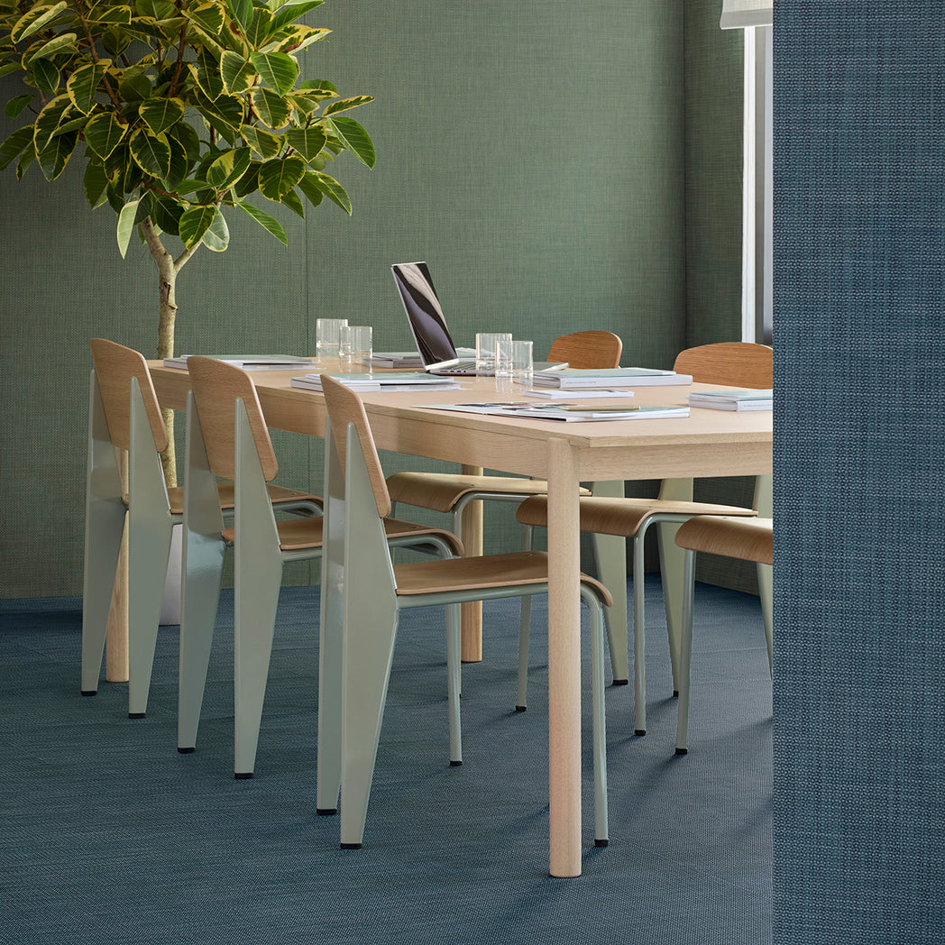 Detail image of Chilewich woven material showcasing texture, color, and pattern of the terrastrand yarn weave.