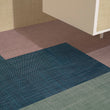 Detail image of Chilewich woven material showcasing texture, color, and pattern of the terrastrand yarn weave.