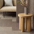 Detail image of Chilewich woven material showcasing texture, color, and pattern of the terrastrand yarn weave.