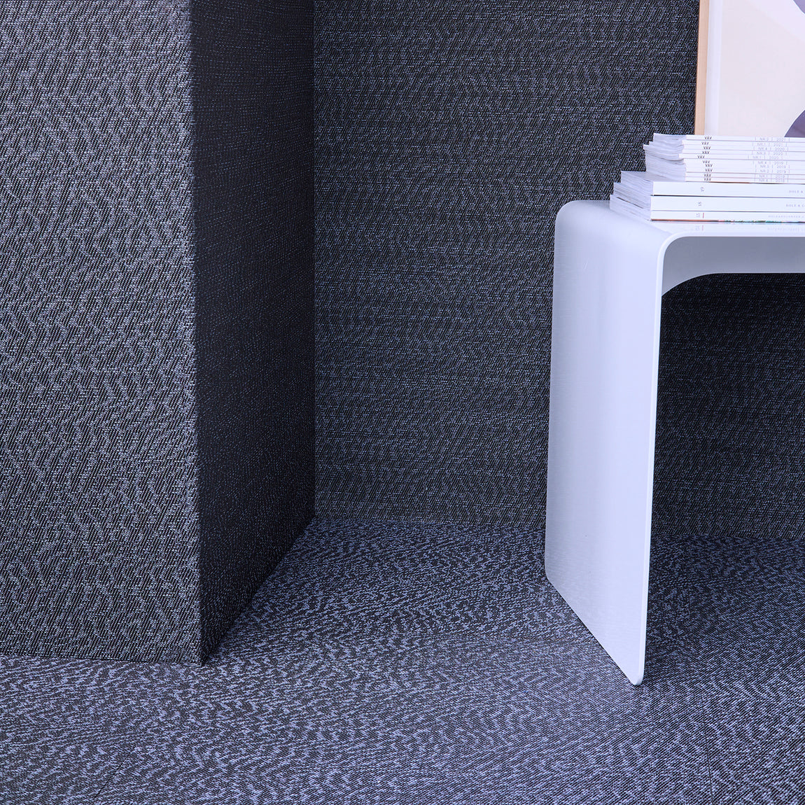 Moiré Installed Flooring - Zephyr