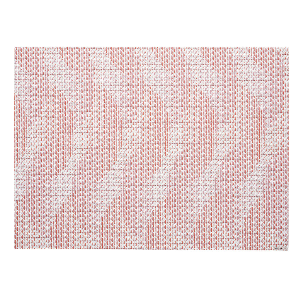 Rectangle Placemats in Mix of Beige with Midtone Pink