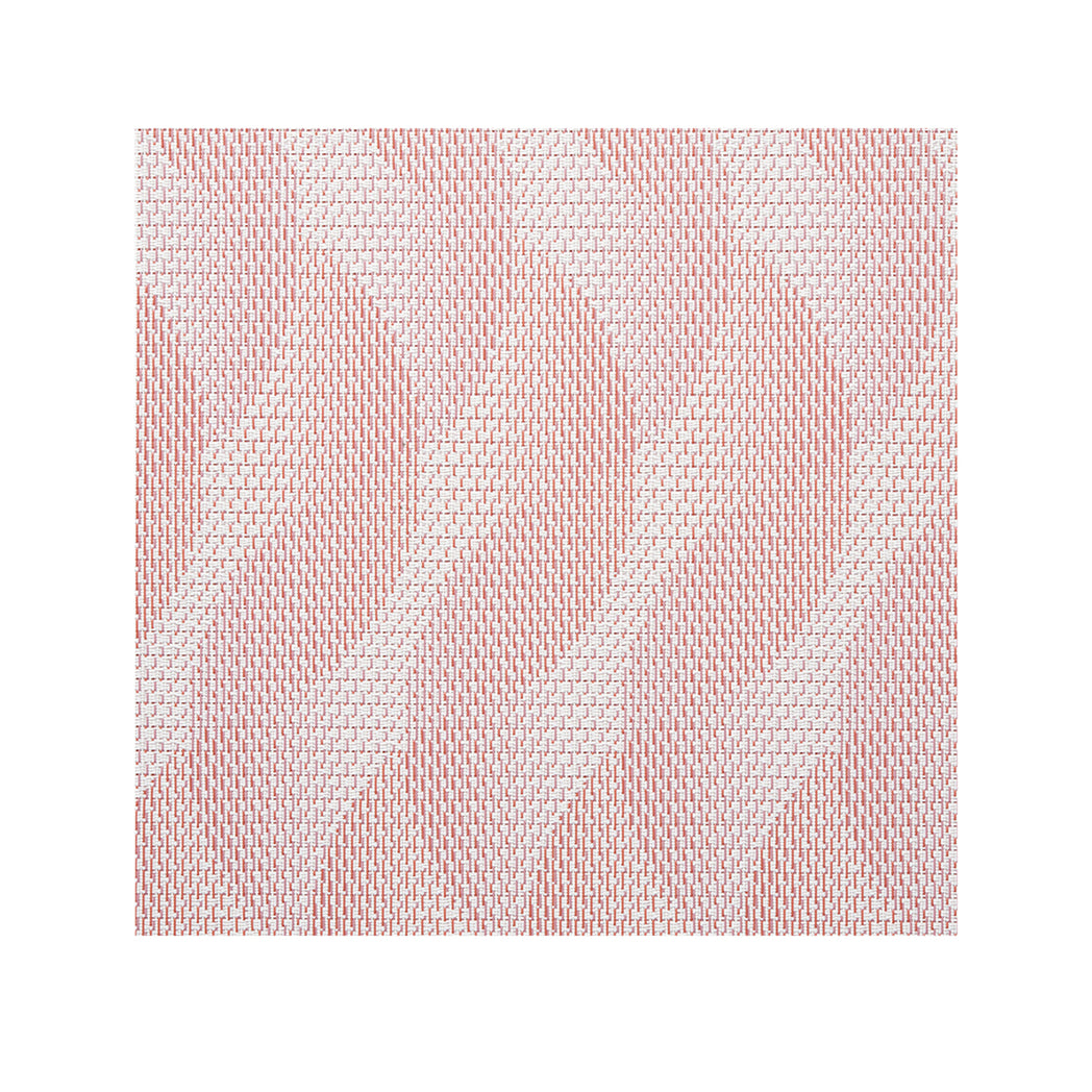 Square Placemats in Mix of Beige with Midtone Pink
