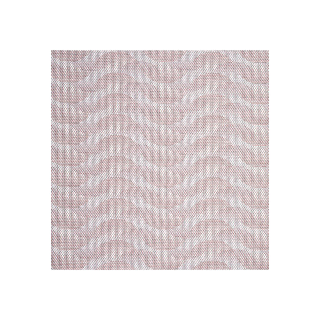 Azalea Woven Floor Mat in Mix of Beige with Midtone Pink