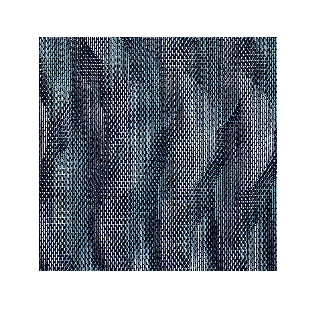 Square Placemats in Mix of Navy Blue with Light Blue and Midtone Blue Green