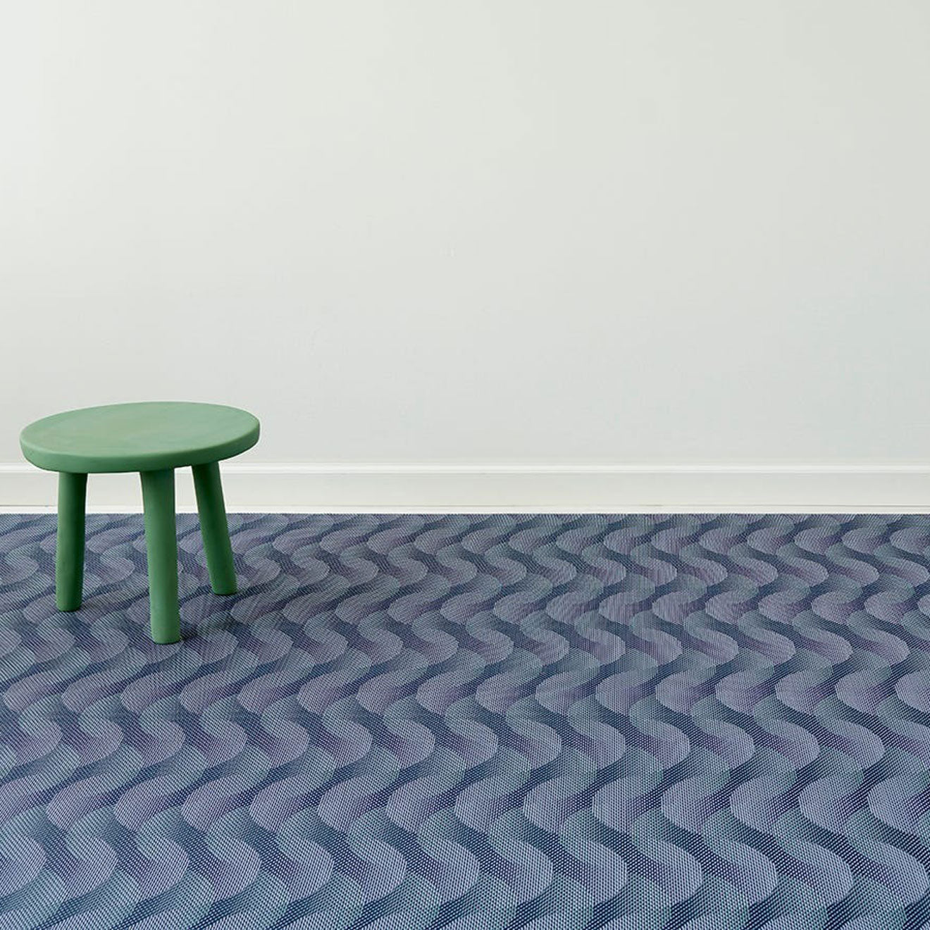 Arc Rugs - Indigo With Prop