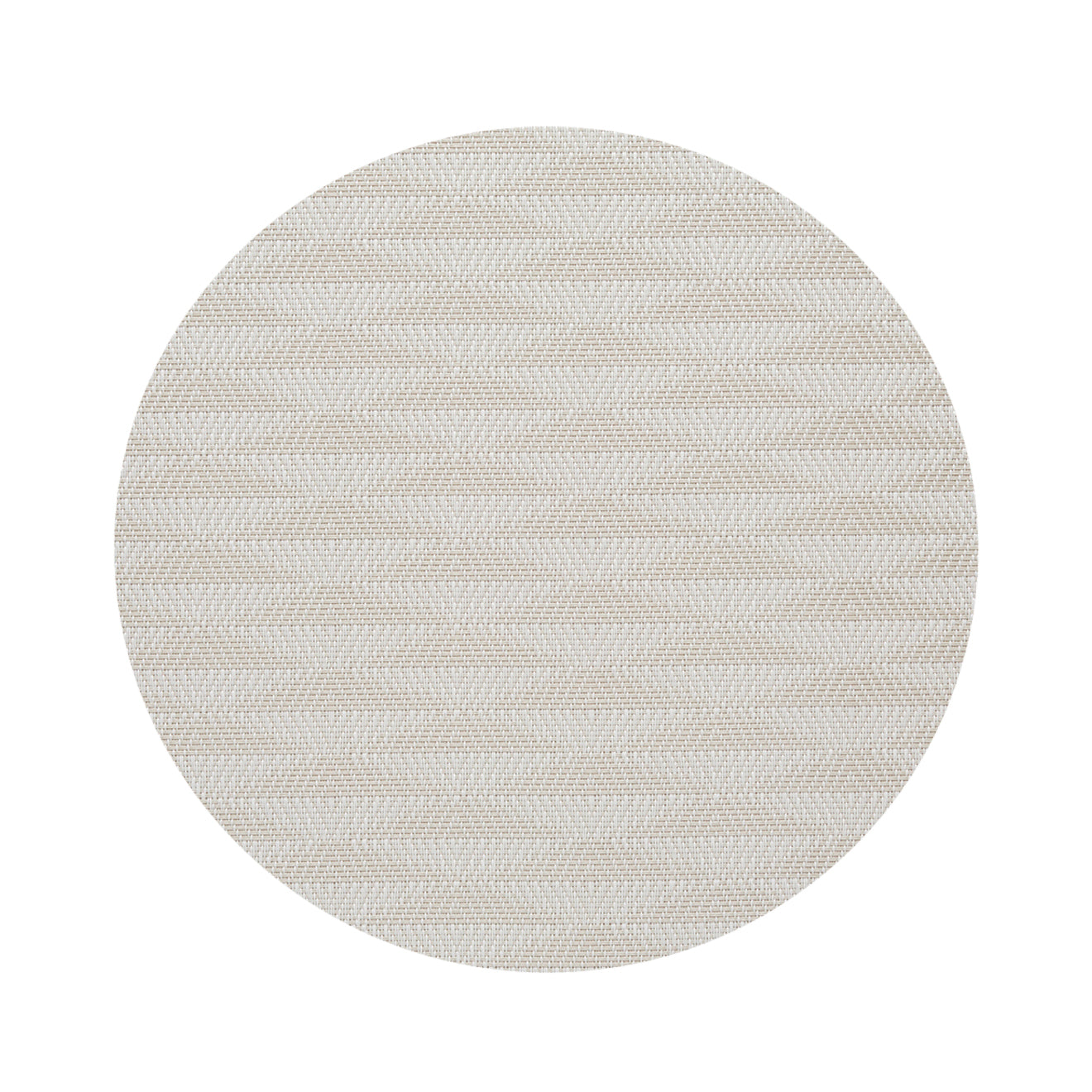 Round Placemats in Light Neutral Beige Tones