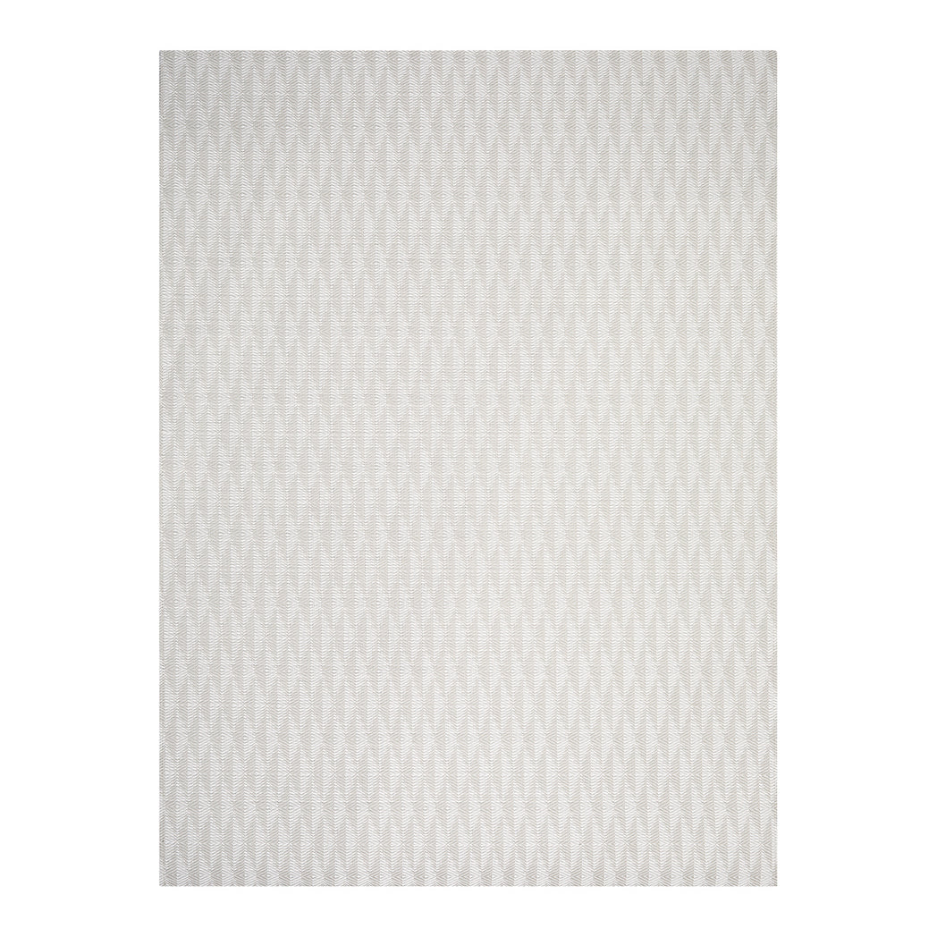 Porcelain Woven Floor Mat in Light Neutral Beige Tones