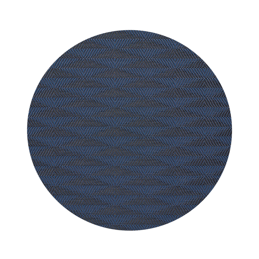 Round Placemats in Dark Navy Blue