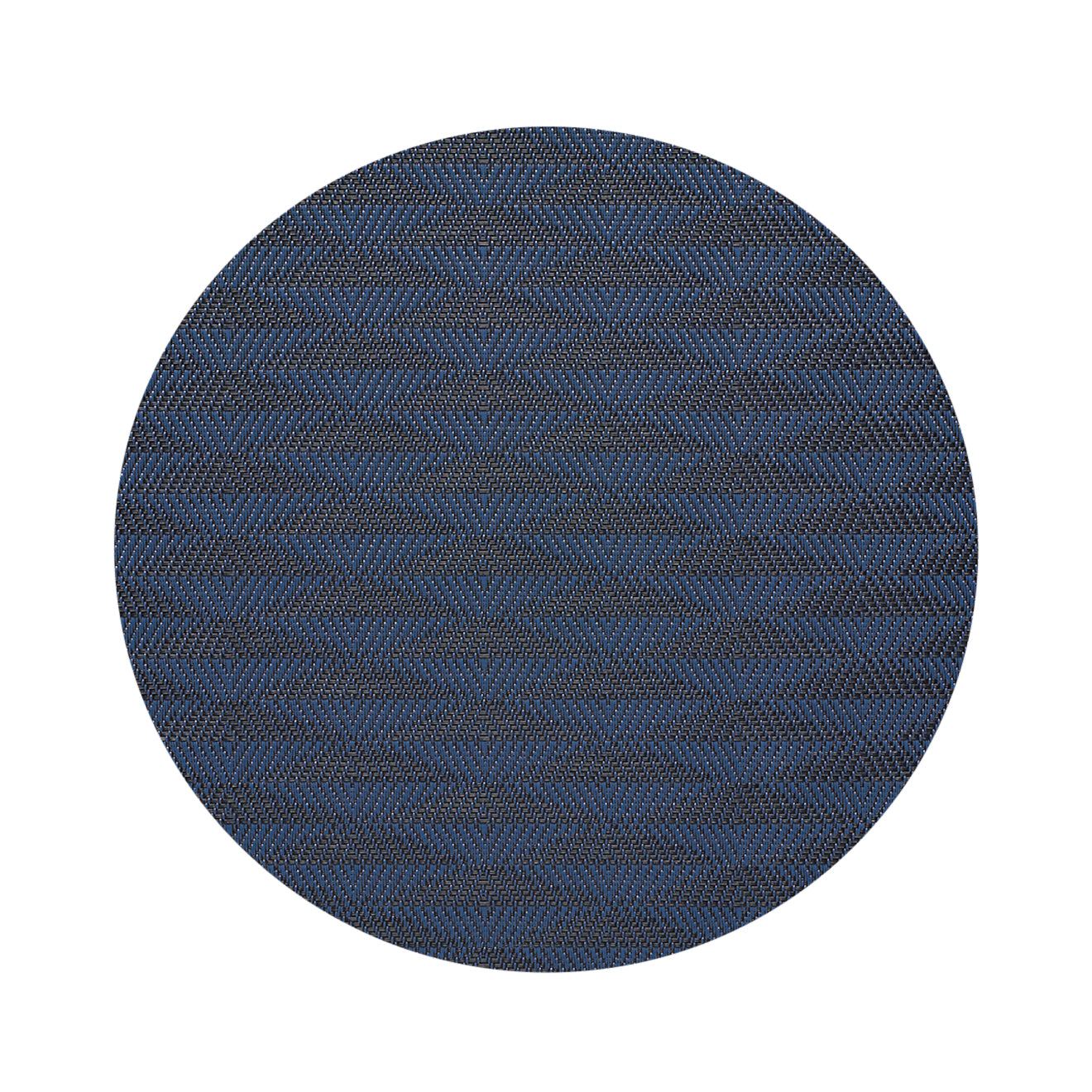 Round Placemats in Dark Navy Blue