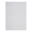 Zinc Woven Floor Mat in Light Cool Grey with White