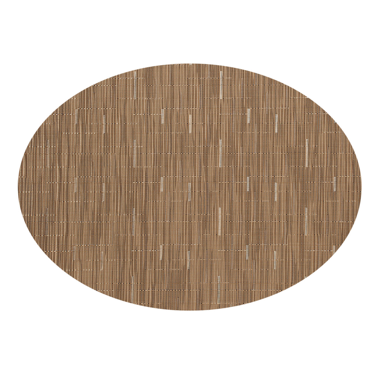 Oval Placemats in Dark Warm Beige