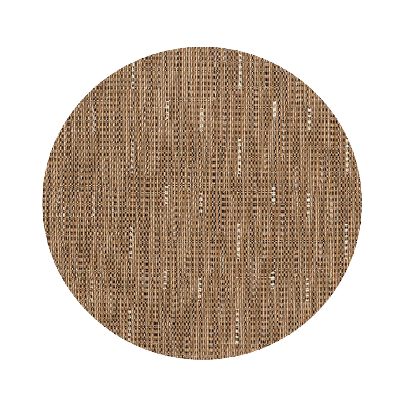 Round Placemats in Dark Warm Beige