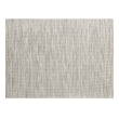 Rectangle Placemats in Light Neutral Beige with Dark Greige