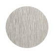 Round Placemats in Light Neutral Beige with Dark Greige