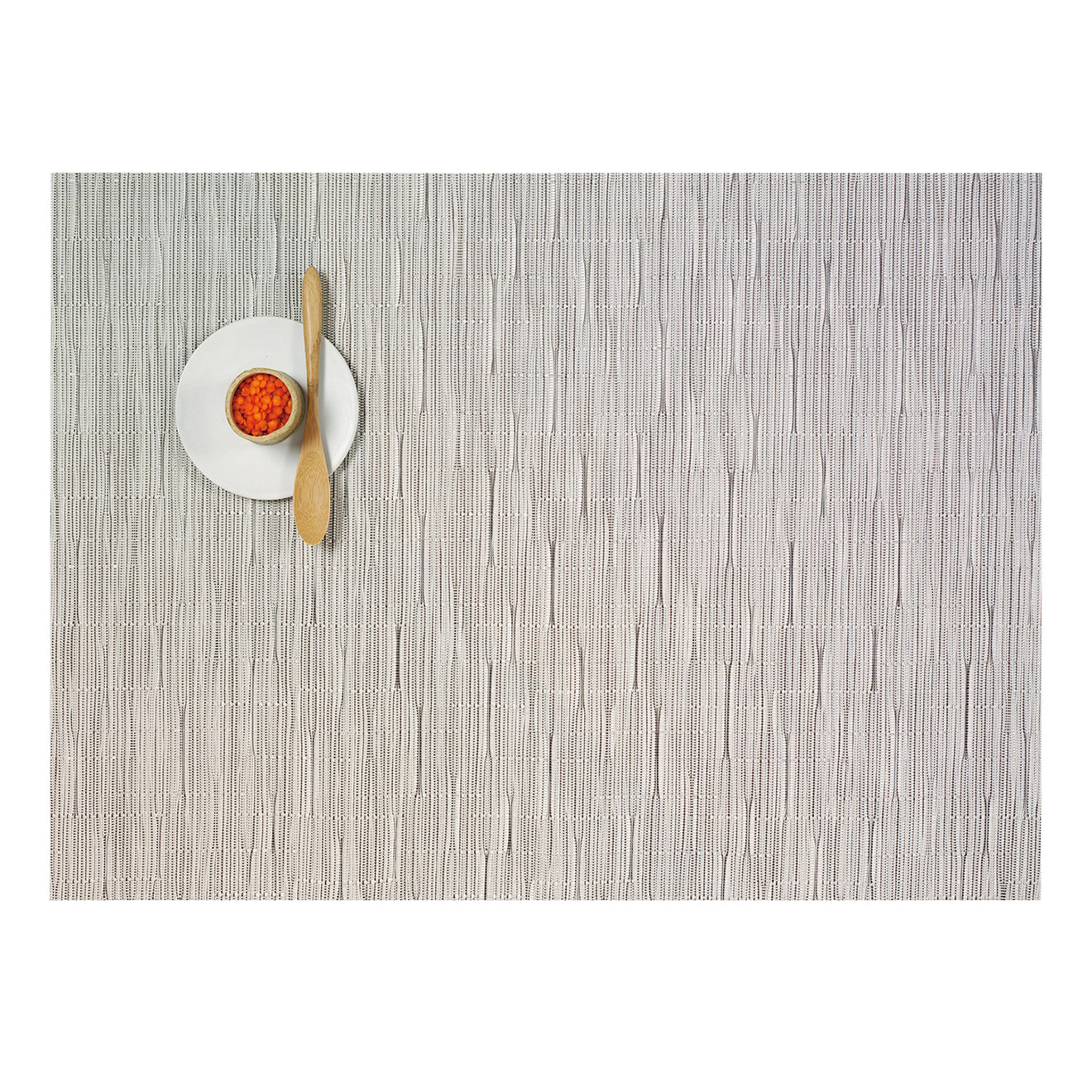 ヤ*ー様 Chilewich BambooFog4枚 Bamboo Placemats - Chalk