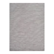 Rectangle Woven Floor Mat in Light Neutral Beige with Dark Greige