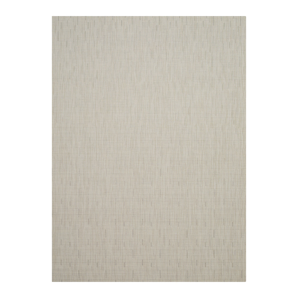 Rectangle Woven Floor Mat in Light Warm Beige