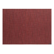 Rectangle Placemats in Dark Red