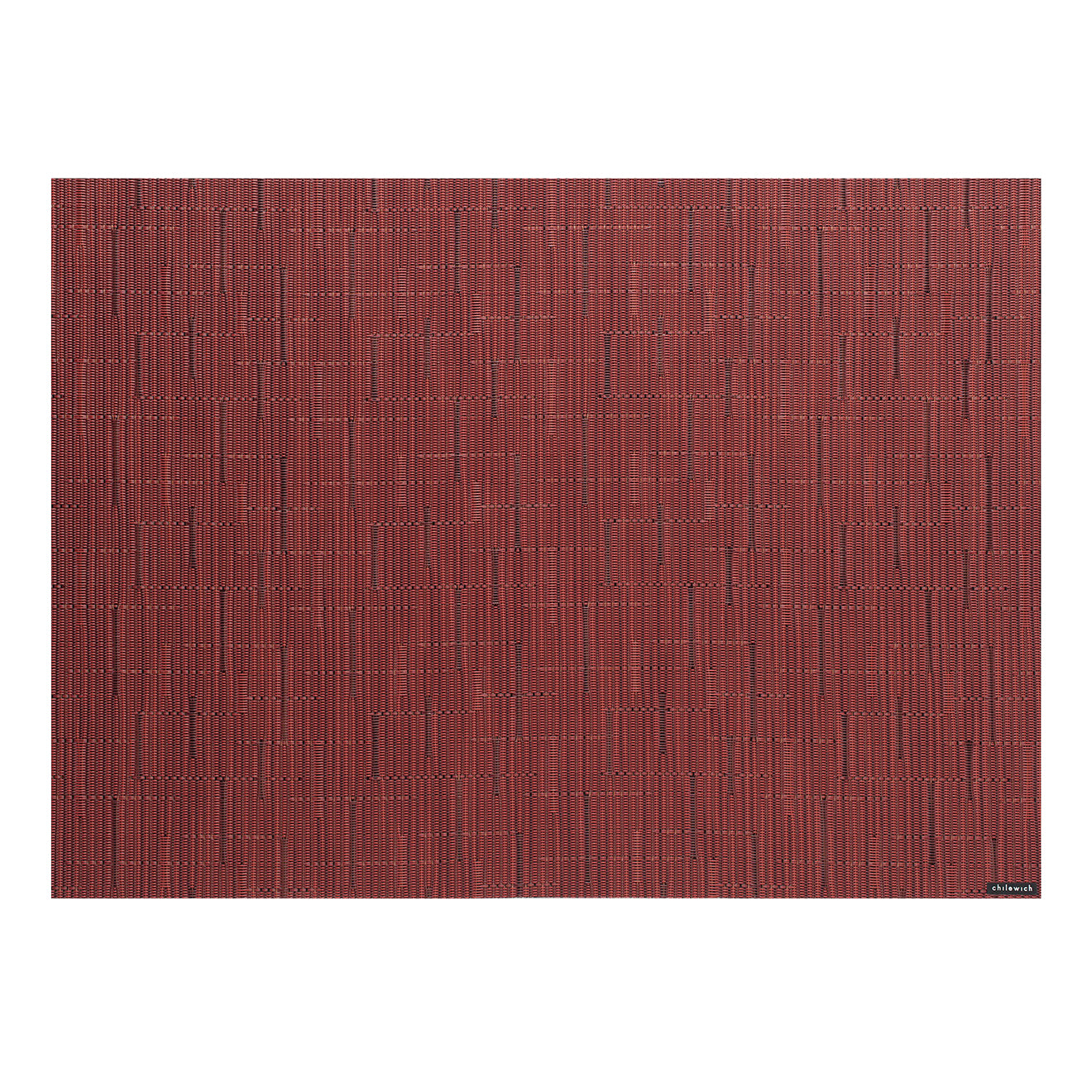 Rectangle Placemats in Dark Red