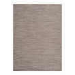 Rectangle Woven Floor Mat in Mix of Midtone Warm Beige and Dark Greige